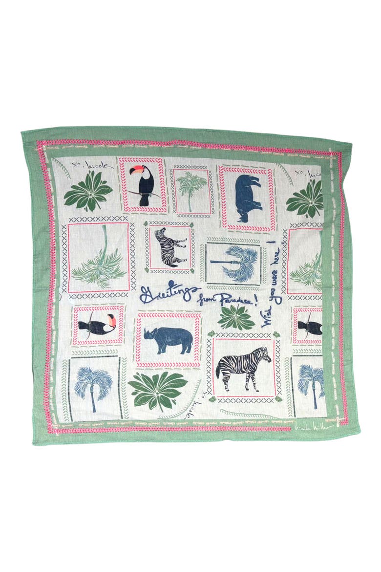 Safari Bandana, Alternate, color, GREEN