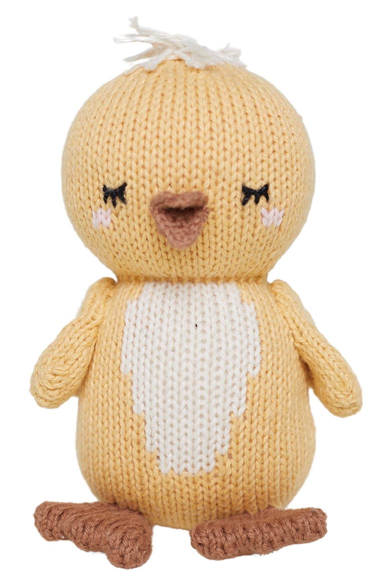 Baby Duck Crochet Plush Toy, Main, color, DUCK