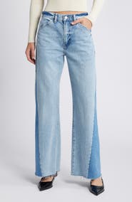 FRAME Le Baggy Palazzo High Waist Wide Leg Jeans