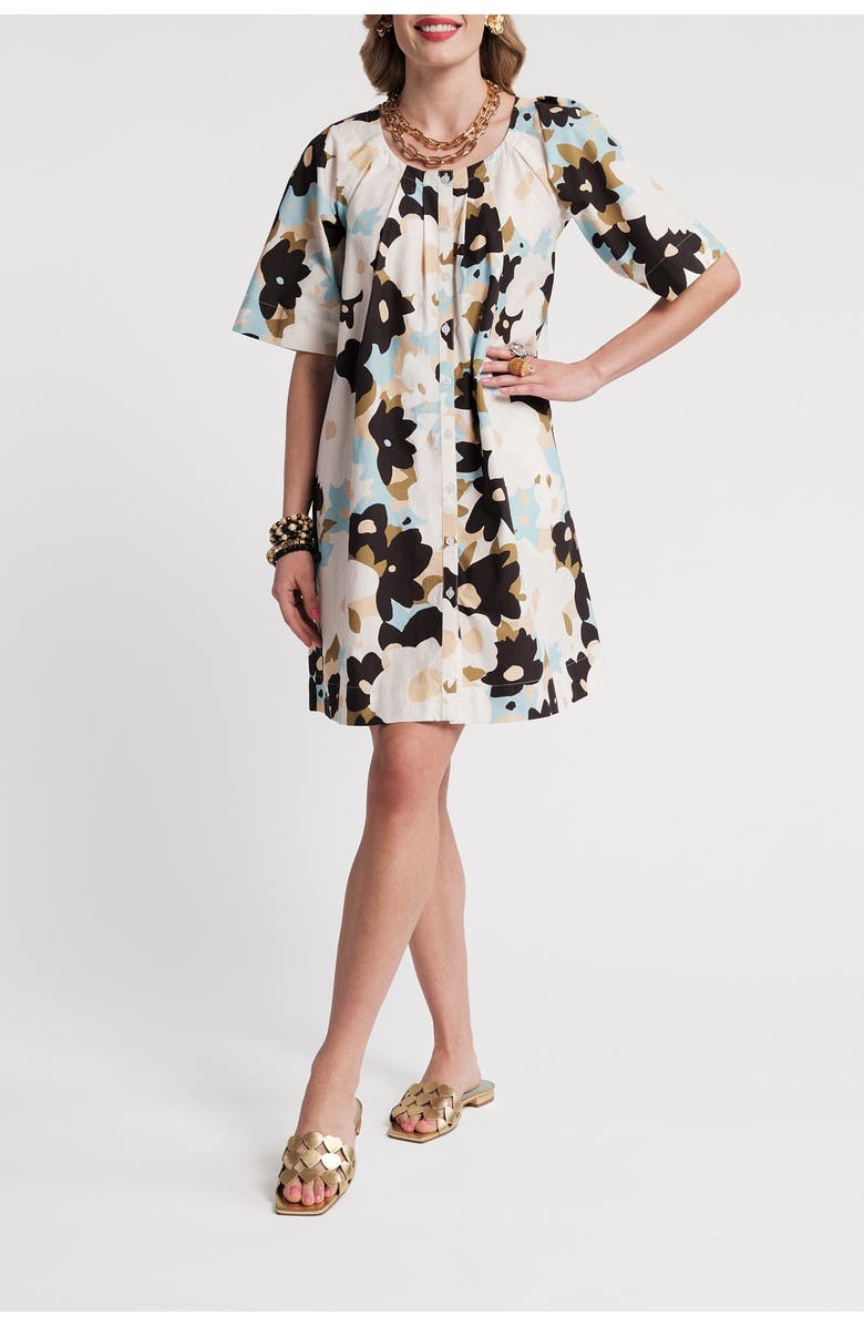 Frances Valentine Zoe Dress Morning Dew, Main, color, Blue/Multi