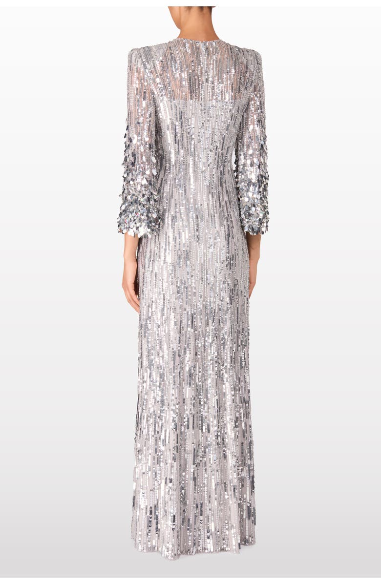 Jenny Packham Nymph Gown, Alternate, color, Ammonite