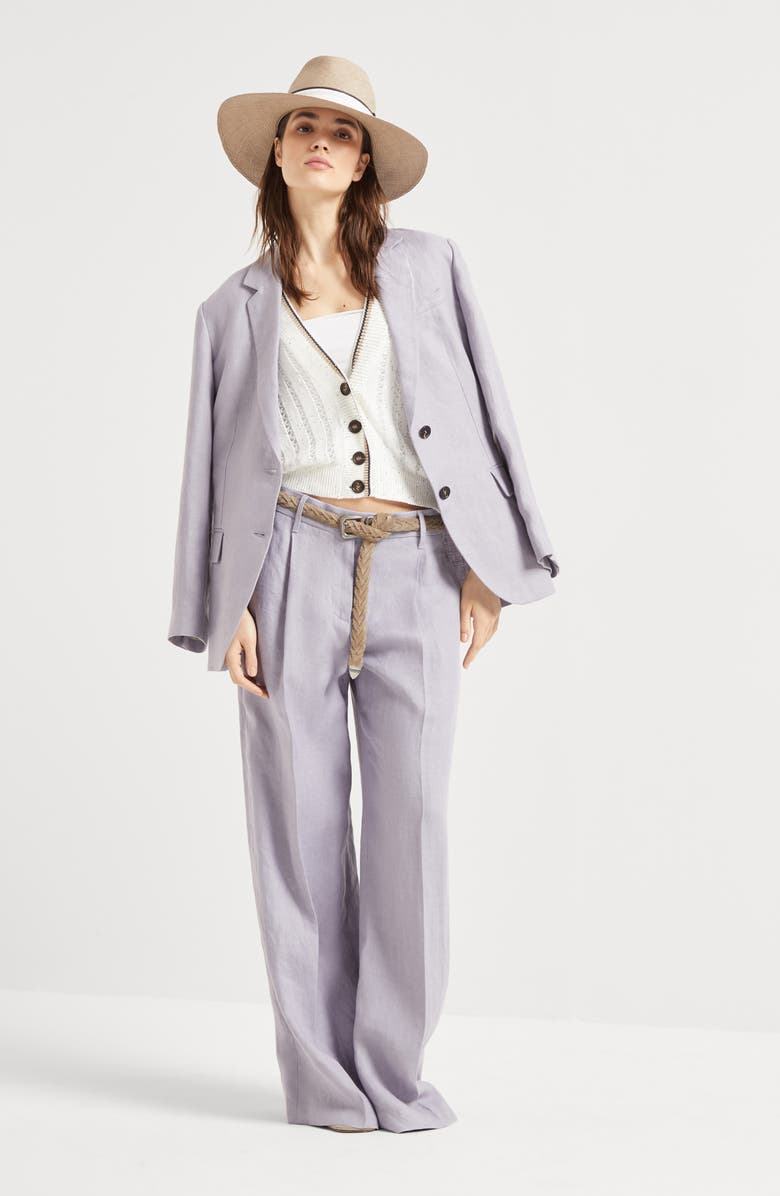 Brunello Cucinelli Gabardine blazer, Alternate, color, 