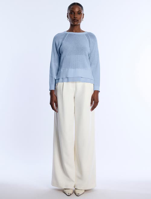 Bcbg Pointelle Knit Sweater