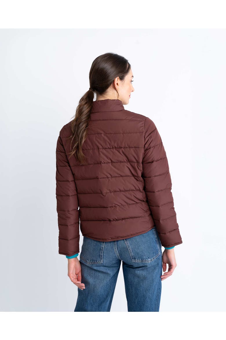 Kaitlyn Quilted Jacket, Alternate, color, Cocoa