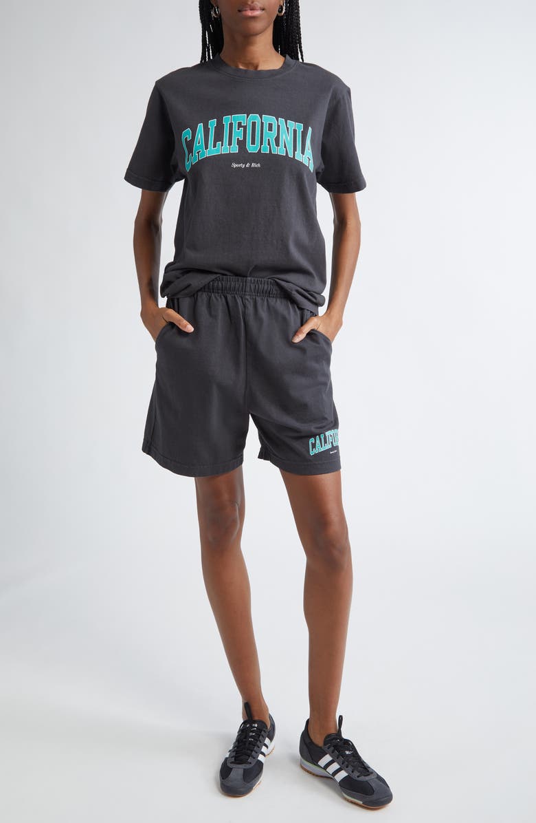 Sporty & Rich California Cotton Graphic T-Shirt, Alternate, color,