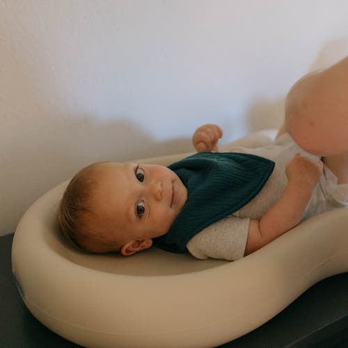 Parker Baby Co. Muslin Bandana Bibs In Dune