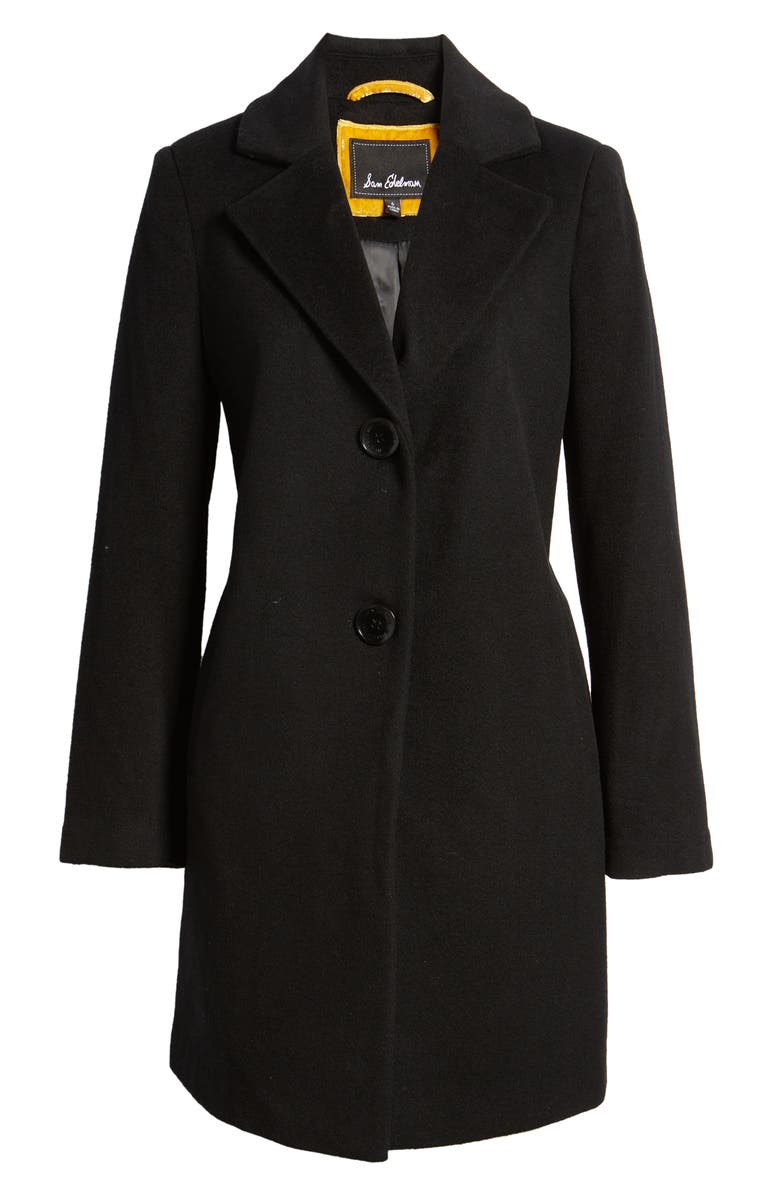 Sam Edelman Notch Collar Wool Blend Jacket, Alternate, color,