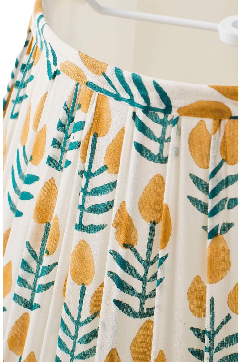 Meadow Pleated Lamp Shade, Alternate, color, White