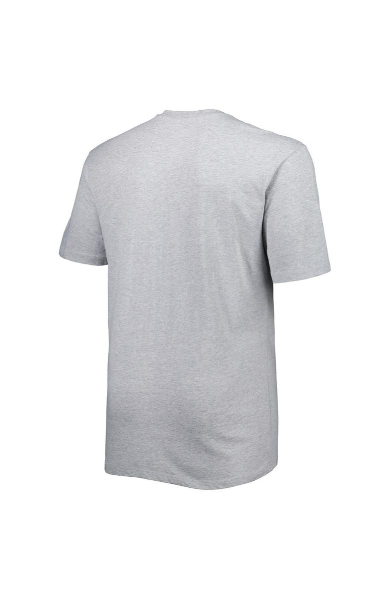 PROFILE Men's Heathered Gray Phoenix Suns Big & Tall Heart & Soul T-Shirt, Alternate, color, Heather Gray