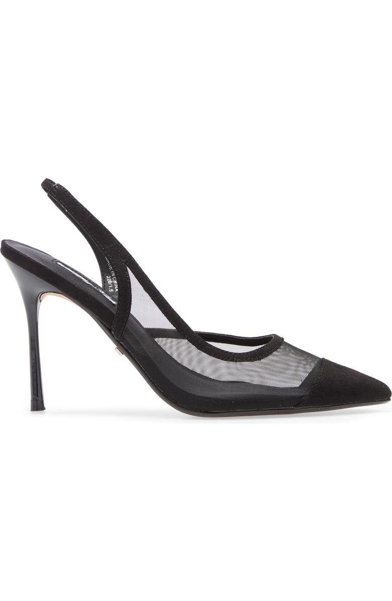 Topshop Fate Pointed Toe Mesh Pump, Alternate, color,