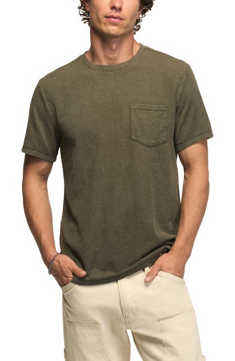 Textured Pocket T-Shirt