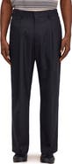 NN07 Kay 10037 Pinstriped Pleated Trousers