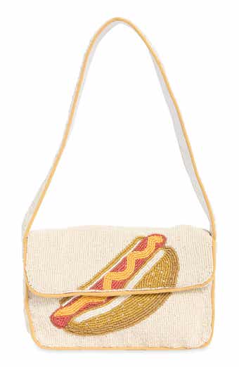Collection XIIX Beaded Hot Dog Shoulder Bag