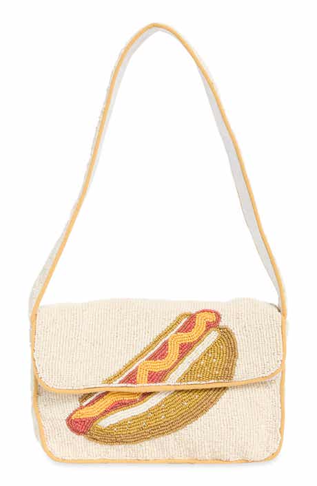 Collection XIIX Beaded Hot Dog Shoulder Bag