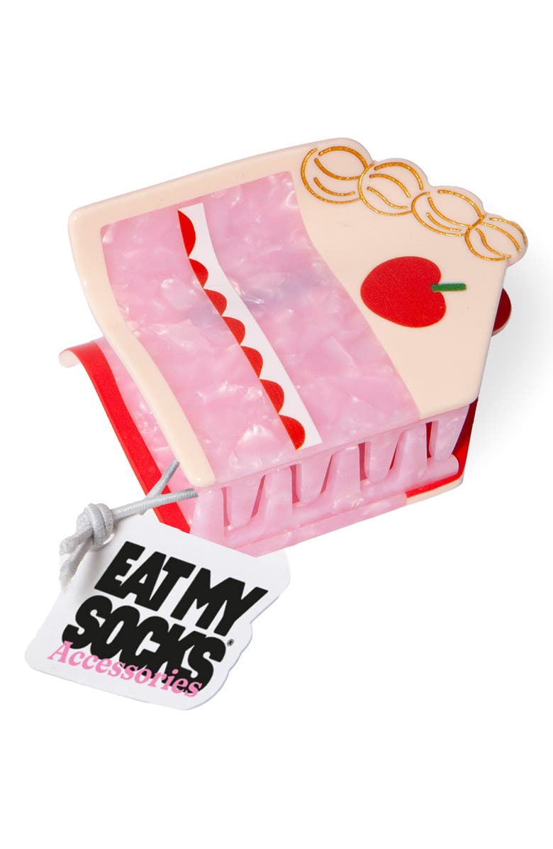 doiy Cake Claw Clip, Alternate, color, Pink