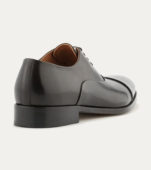 Ace Marks Griffin Cap Toe Oxford In Black