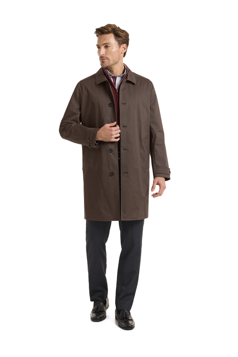 Trench Coat, Alternate, color, Brown