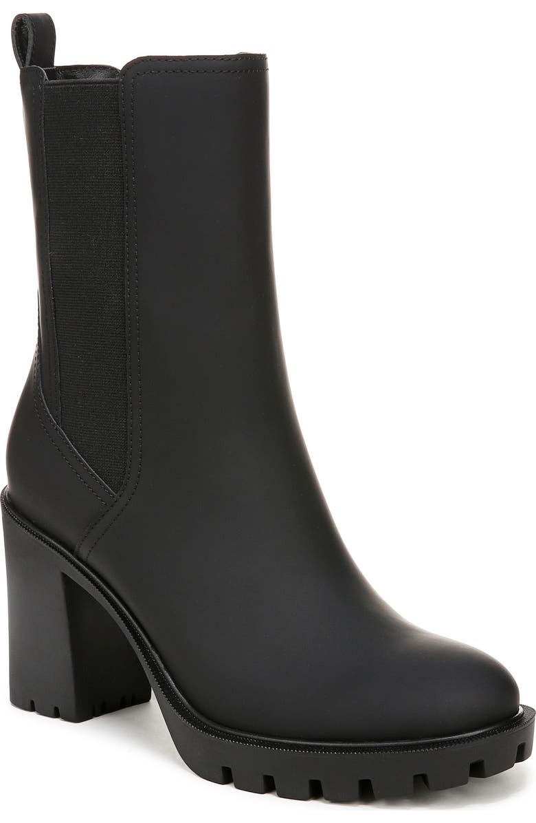 Veronica Beard Riley Water Repellent Chelsea Boot, Main, color, Black
