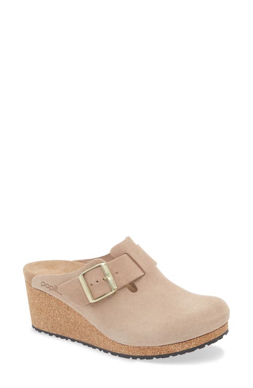 Birkenstock Papillio By Fanny Buckle Clog In Brown