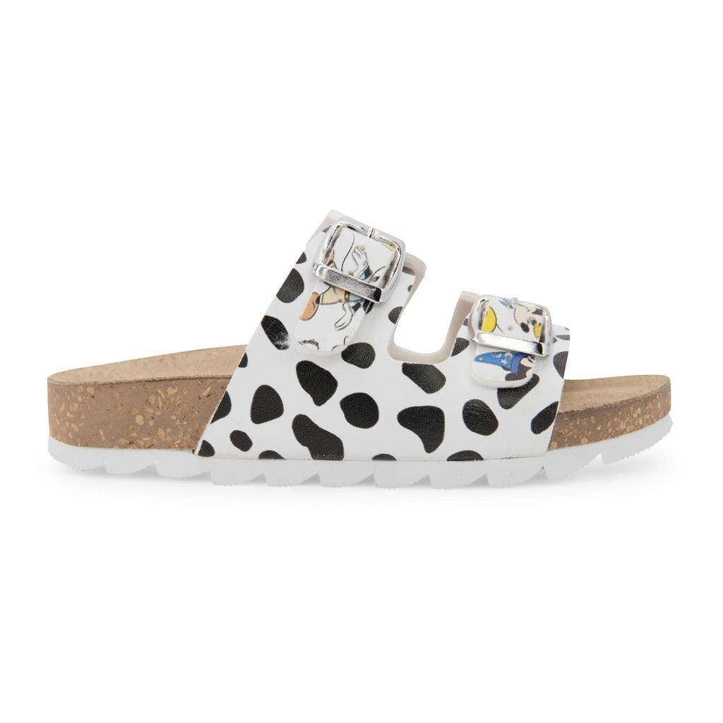 Master of Arts Disney Dalmatian Print Sandals, Alternate, color, White