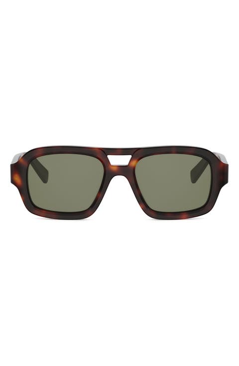 3 Dots 53mm Pilot Sunglasses