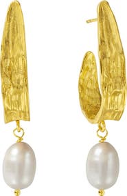 Ottoman Hands Judy Statement Hoop Earrings