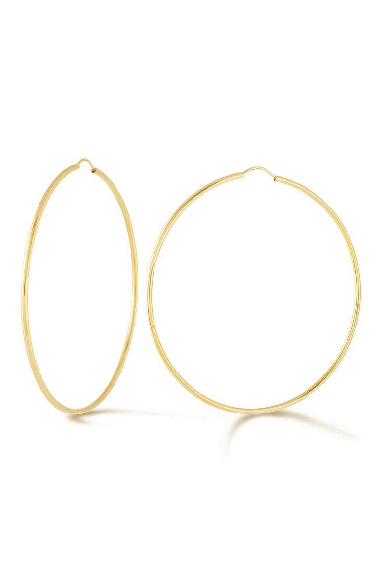 Endless Hoop Earrings, Alternate, color, YELLOW