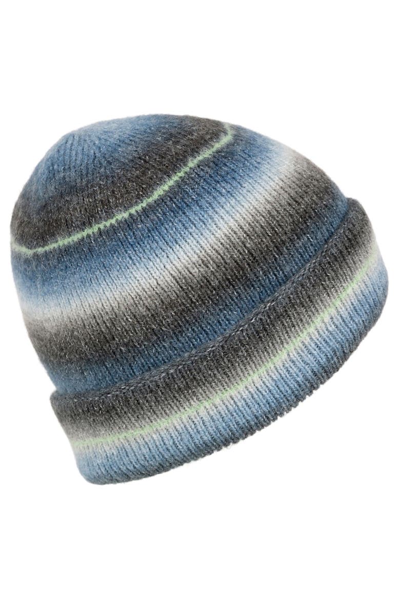 Gender Inclusive Chevron Beanie, Alternate, color, Blue
