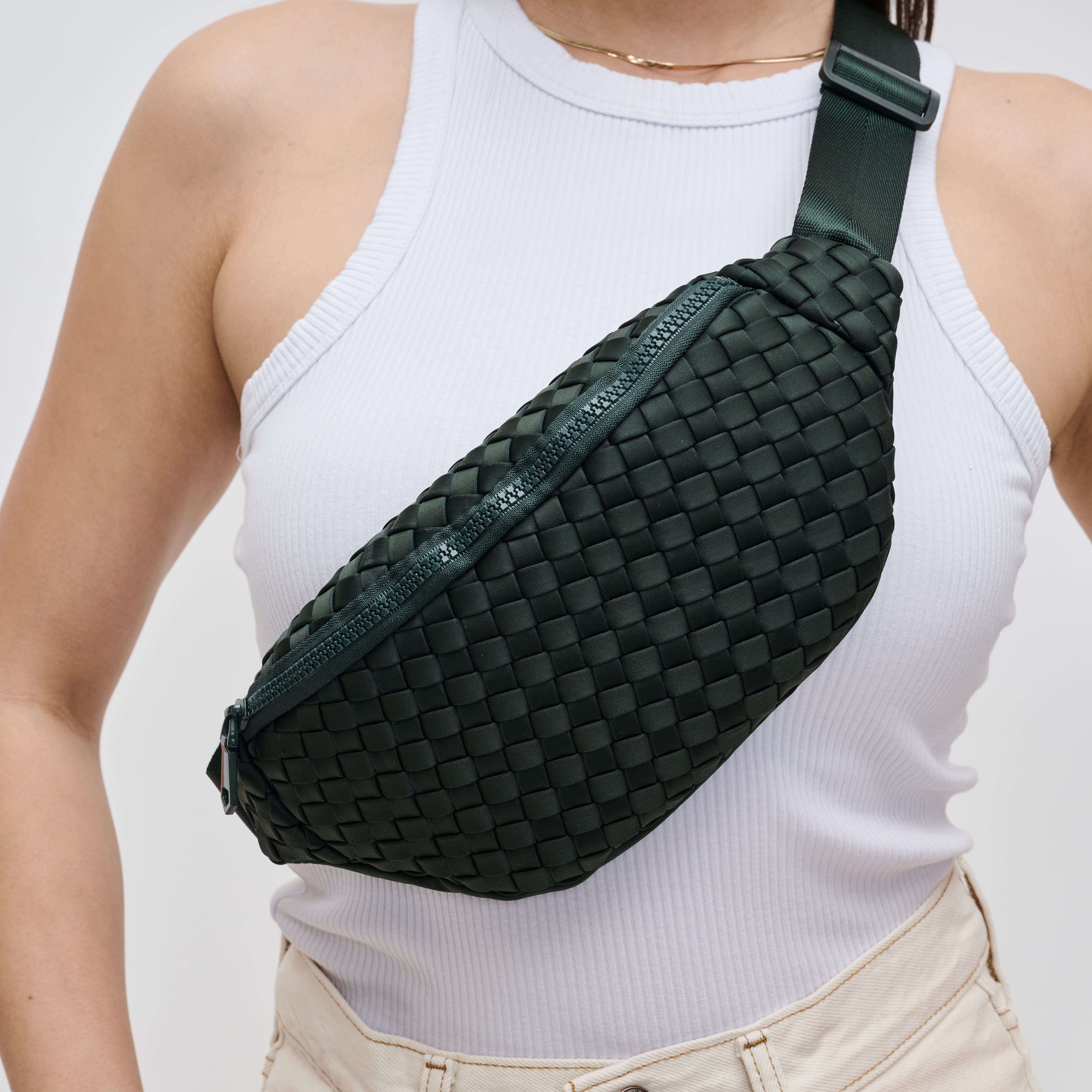 Aim High Belt Bag, Alternate, color, Olive