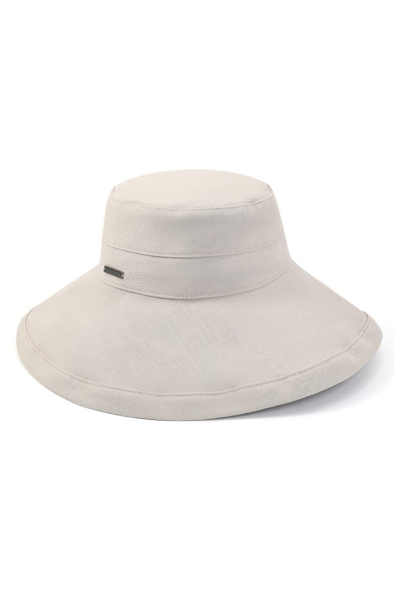 Bona Women's Wide Brim Hat, Main, color, Sand