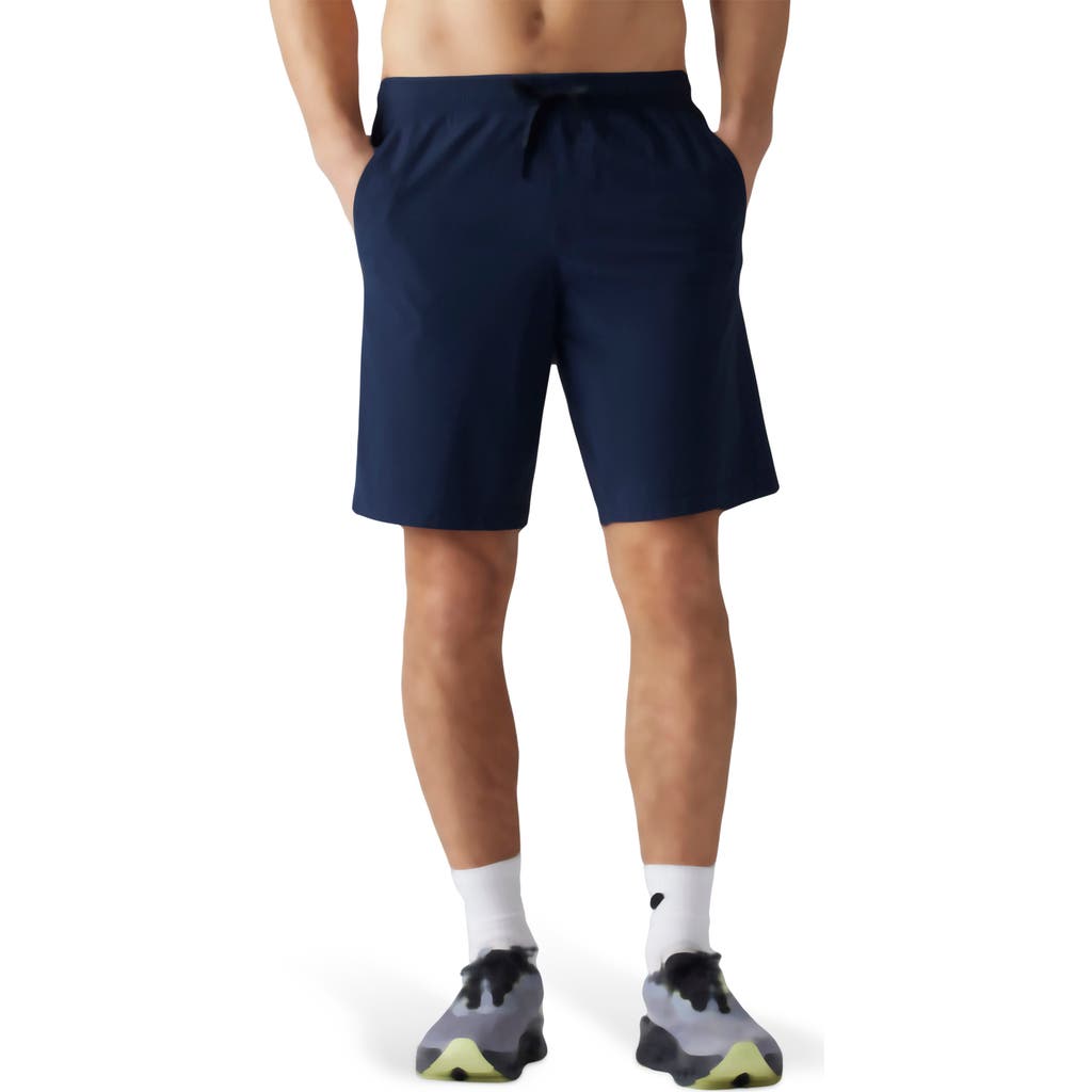 Rhone Pursuit 9-inch Lined Shorts In True Navy