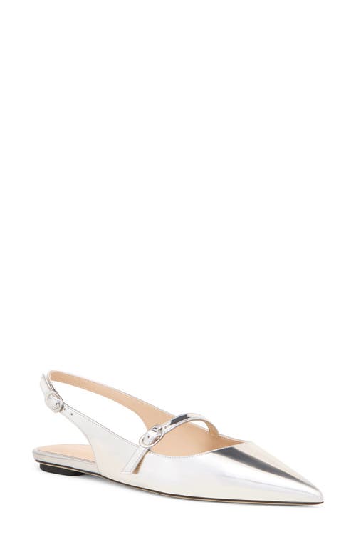 Stuart Weitzman Emilia Mary Jane Slingback Flat