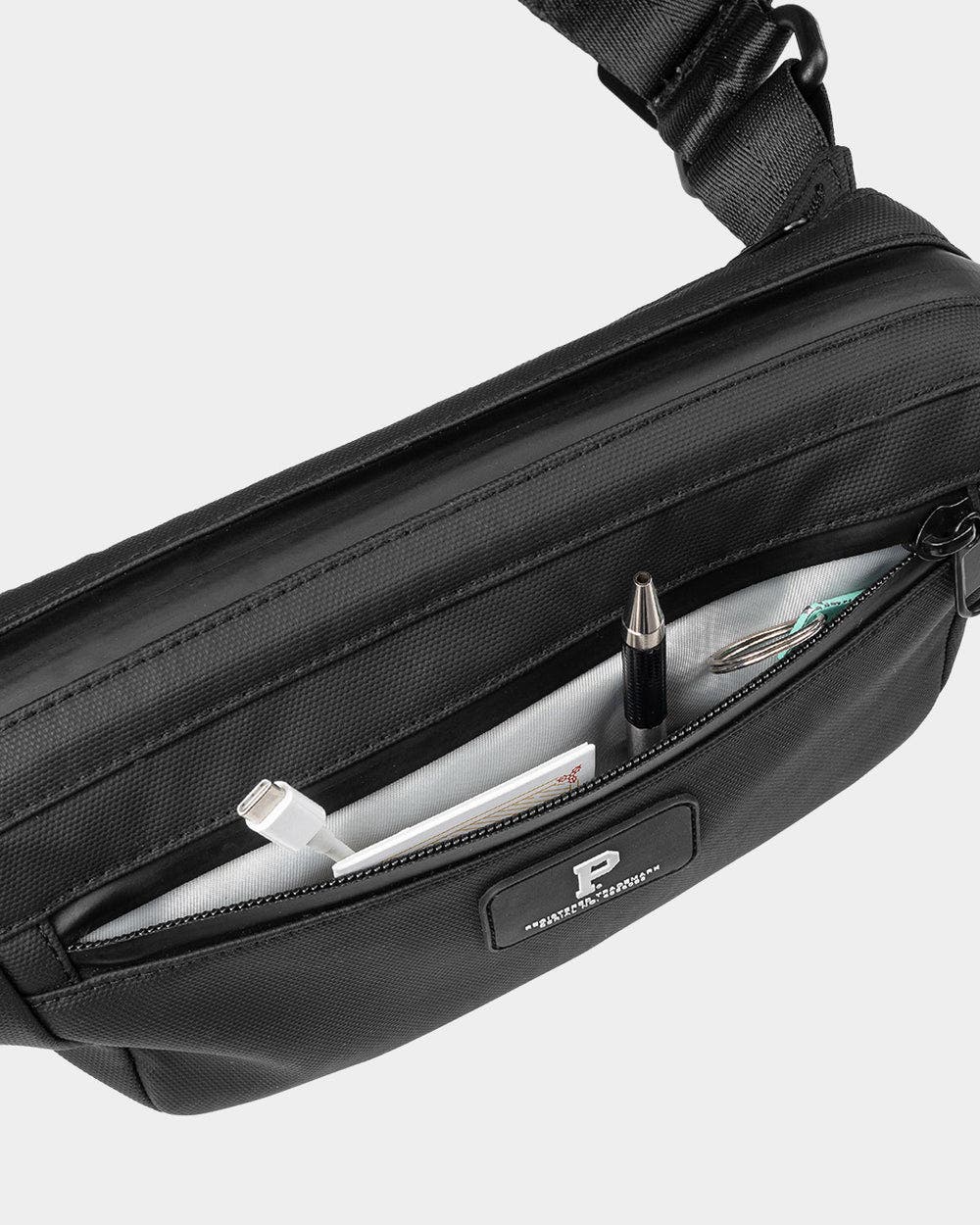 Portland Gear Cascade Crossbody Bag, Alternate, color, Black