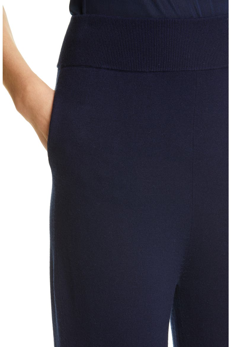 Wool & Silk Knit Joggers, Alternate, color, NAVY