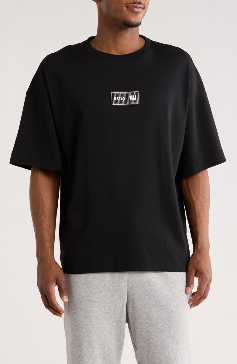BOSS Taylor NFL Giants Graphic T-Shirt, Main, color, Black