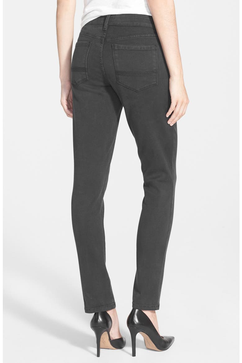 'Alina' Colored Stretch Skinny Jeans, Alternate, color, ECLIPSE
