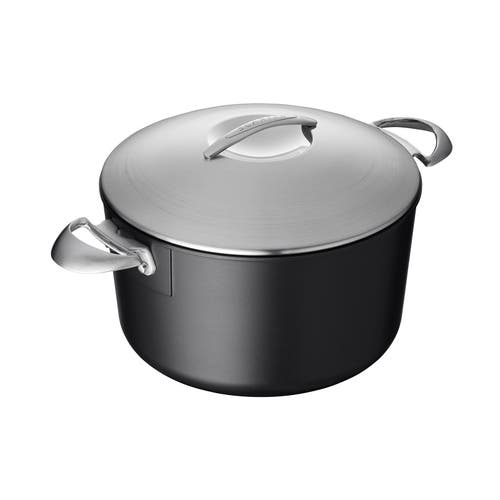 Scanpan Professional 6 Quart Dutch Oven W/lid In Black