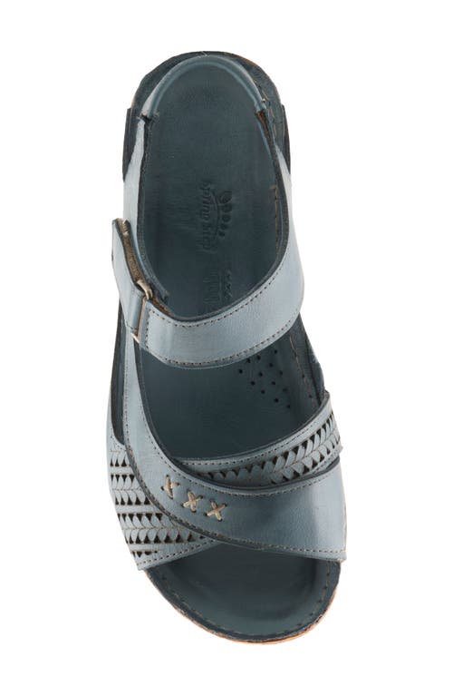 Spring Step Galaire Sandal In Blue
