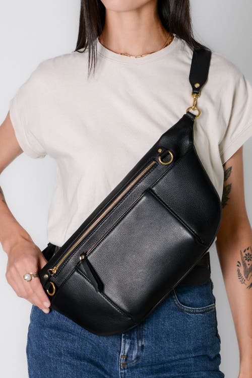 Tah Commuter Fanny Pack In Black