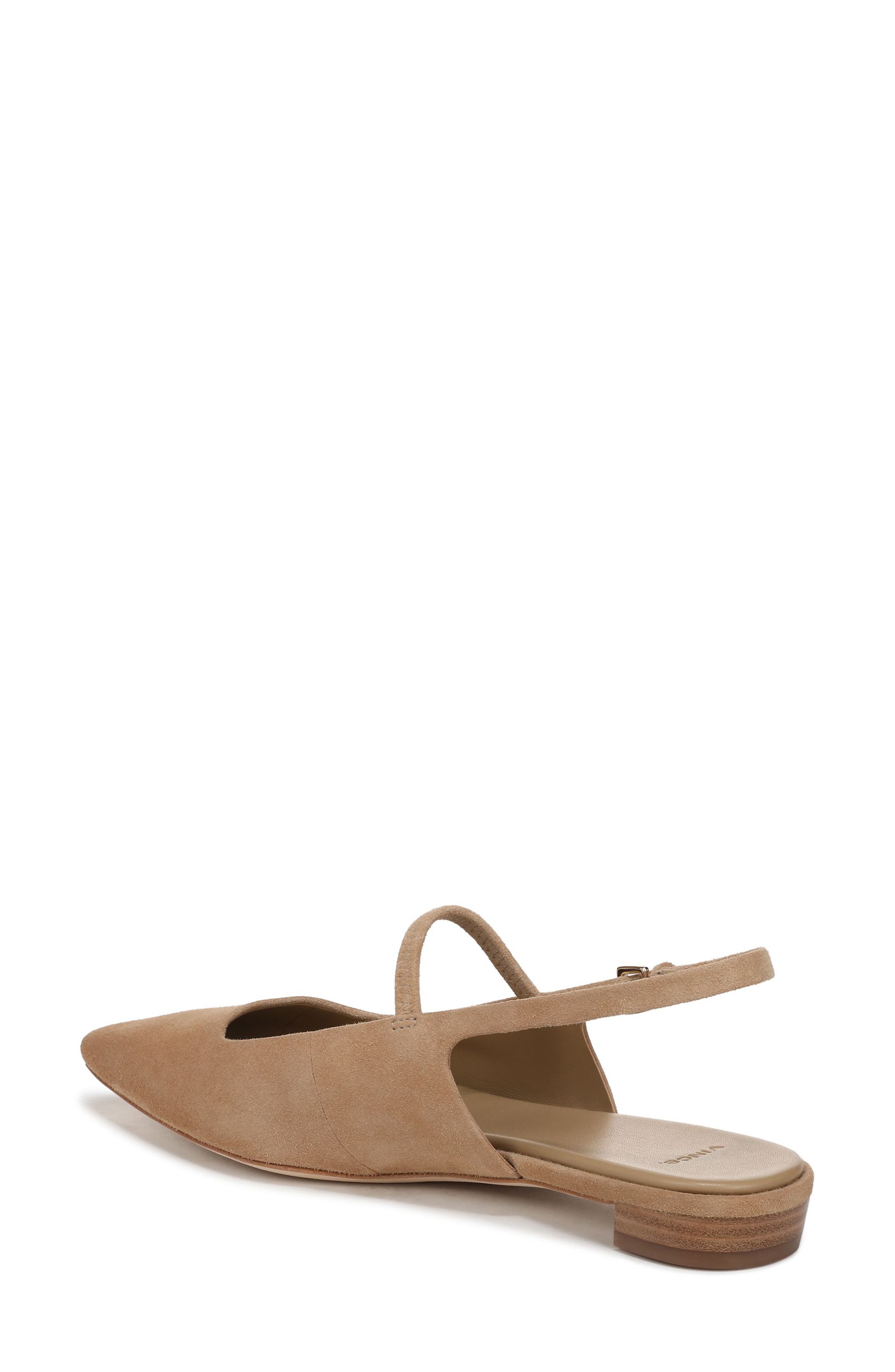 Vince Allie Slingback Pump, Alternate, color, Dune Suede
