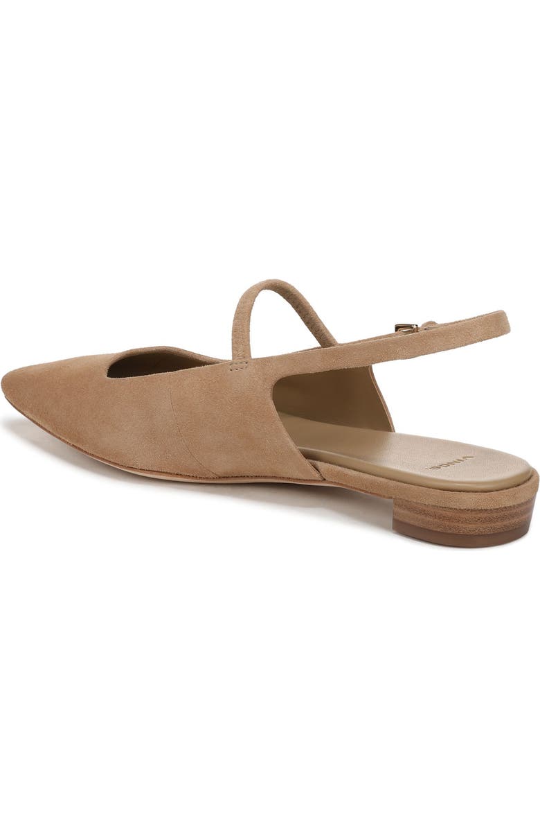 Vince Allie Slingback Pump, Alternate, color, Dune Suede