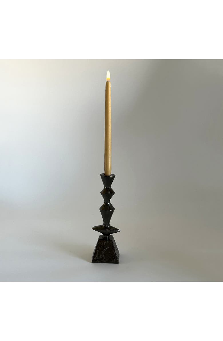 Lunares Candleholder, Main, color, Bronze