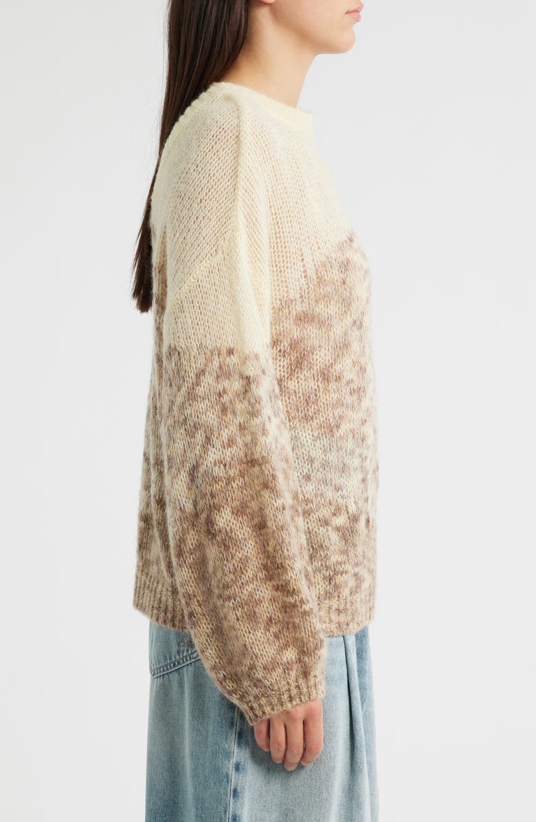 BOSS Orange Fargovia Sweater, Alternate, color, Neutral Ombre