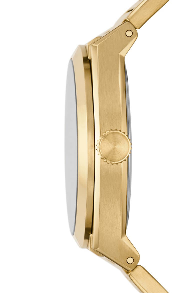 Everett Bracelet Watch, 42mm, Alternate, color, GOLD