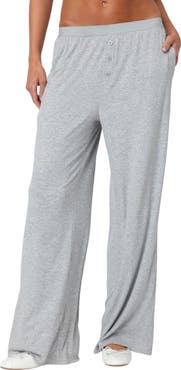 EDIKTED Heather Mélange Lounge Pants