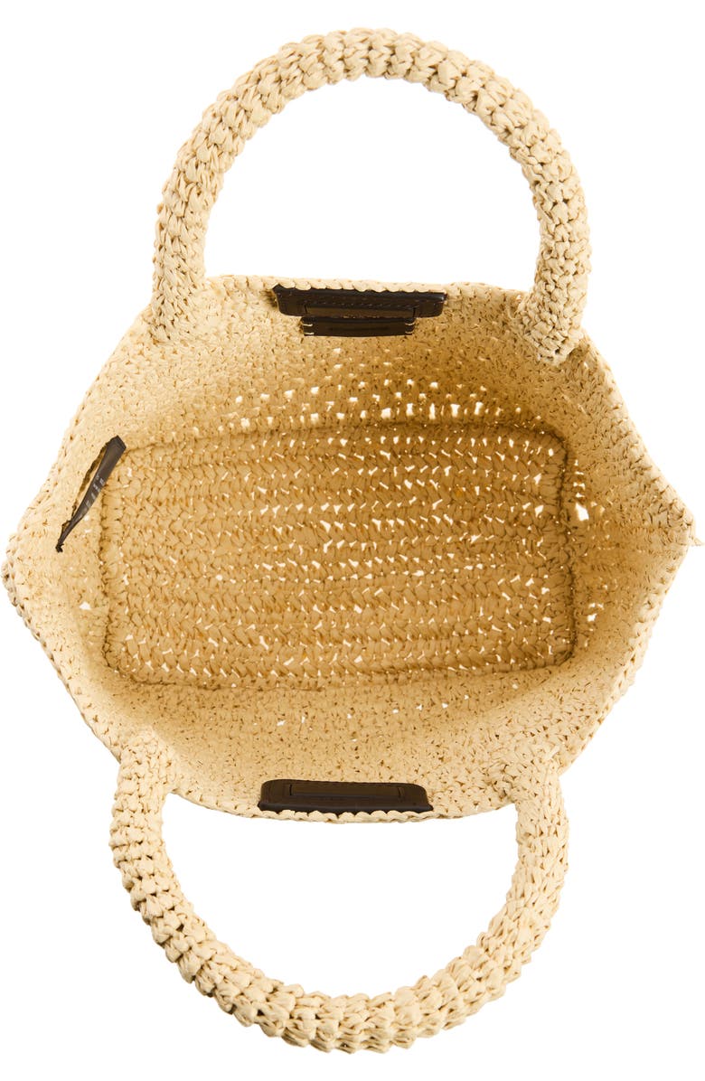 Madewell The Woven Mini Tote, Alternate, color, Natural
