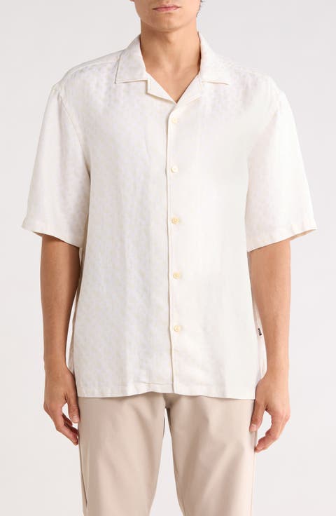 C-Lars Relaxed Fit Camp Shirt