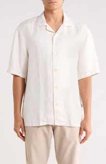 BOSS C-Lars Relaxed Fit Camp Shirt