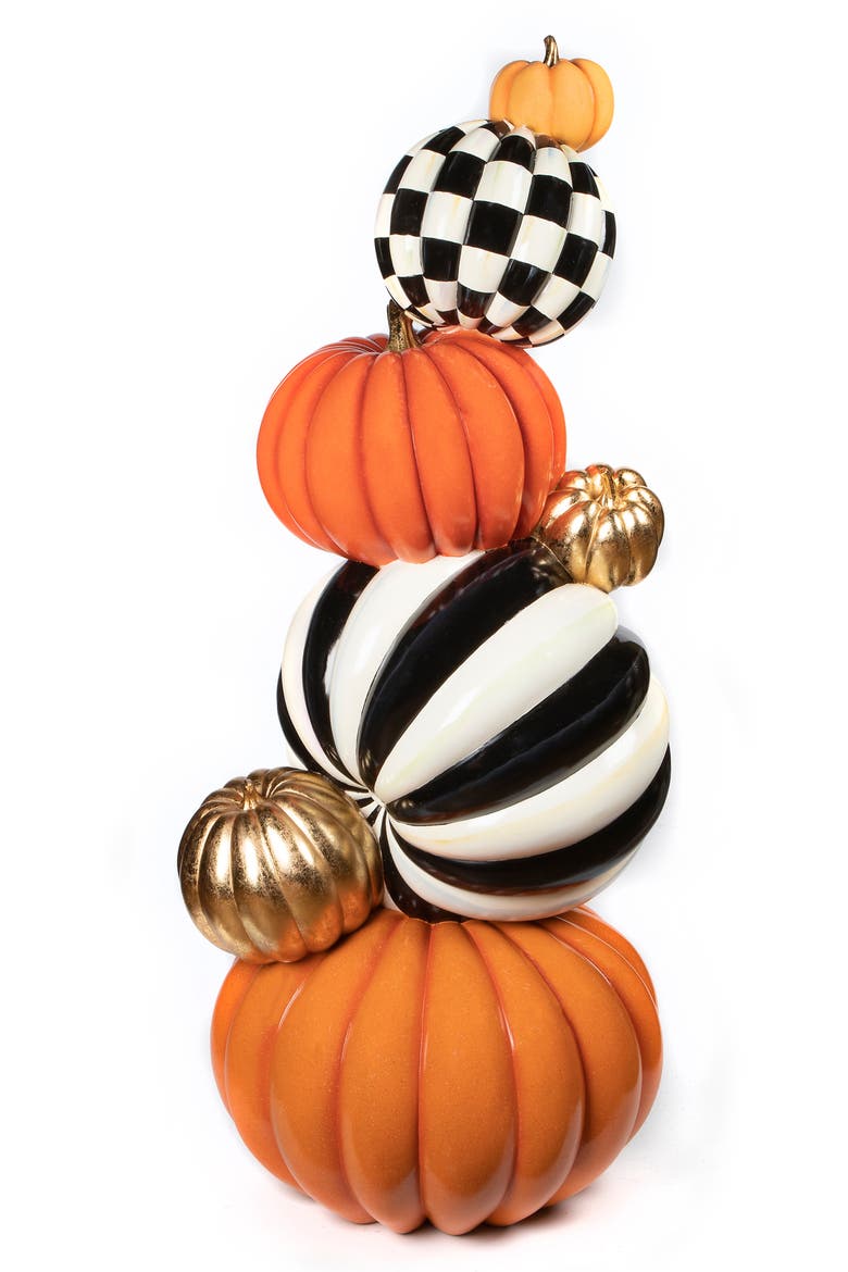 The Pumpkin Patch Trophy Topiary, Main, color, ORANGE