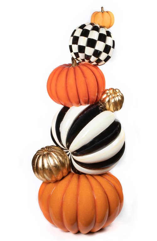 Mackenzie-childs Mackenzie Childs The Pumpkin Patch Trophy Topiary In Multi